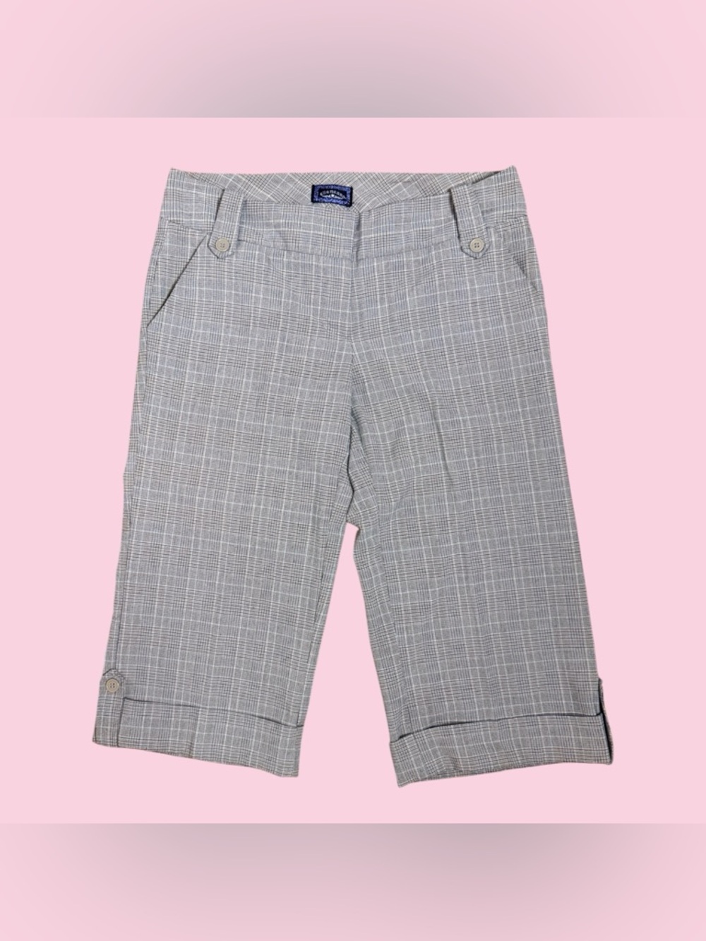 Ellemenno plaid capris